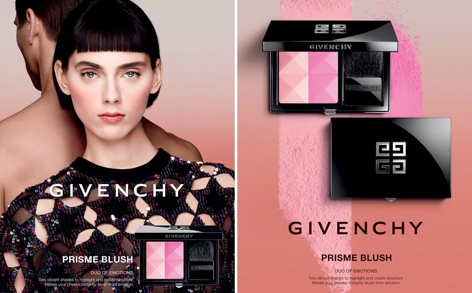 จีวองชี,GIVENCHY, Prisme Blush Powder Blush Duo Highlight Structure Color #02 love ,บลัชออน,