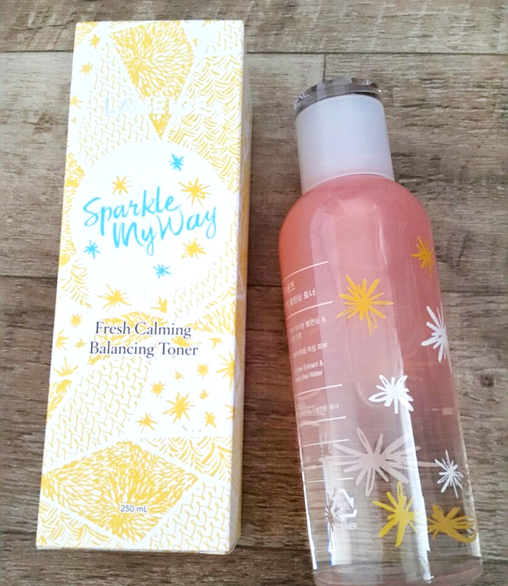 LANEIGE ,Sparkle My way,Sparkle Myway Fresh Calming Balancing Toner 250ml รีวิว,Sparkle Myway Fresh Calming Balancing Toner 250ml ราคา,Toner,โทนเนอร์ลาเนจ