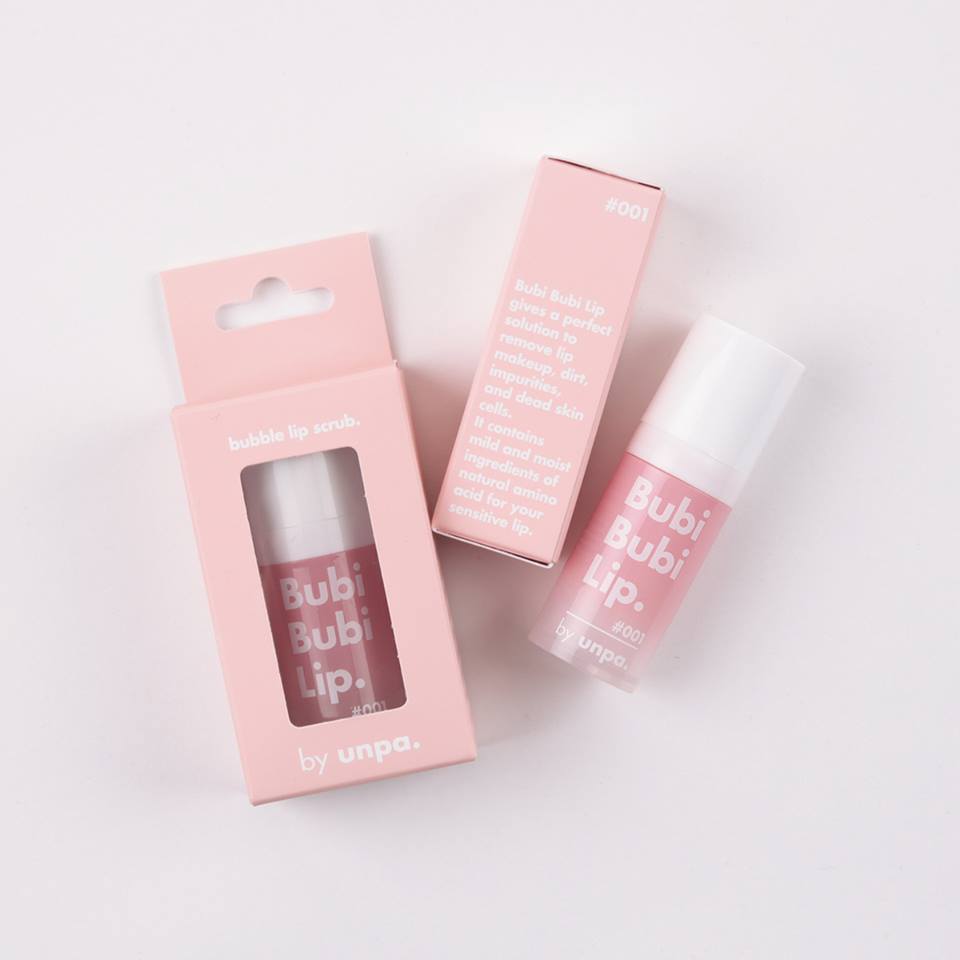 unpa, unpa Bubi Bubi Lip, unpa Bubi Bubi Lip รีวิว, unpa Bubi Bubi Lip ราคา, unpa Bubi Bubi Lip เกาหลี, unpa Bubi Bubi Lip ของแท้, unpa Bubi Bubi Lip 12 ml., unpa Bubi Bubi Lip 12 ml. ลิปสครับเนื้อโฟม เหมาะสำหรับคนที่ปากลอก ปากแห้งแตก