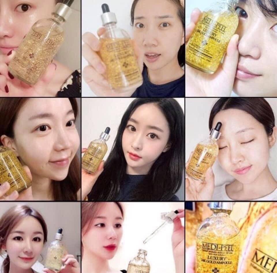 medi-peel,medi-peel Luxury 24k Gold Ampoule 100ml ,medi-peel Luxury 24k Gold Ampoule,medi-peel Luxury 24k Gold Ampoule รีวิว,medi-peel Luxury 24k Gold Ampoule ดีไหม,medi-peel Luxury 24k Gold Ampoule ราคา,เซรั่มทองคำ,เซรั่มเกาหลี,