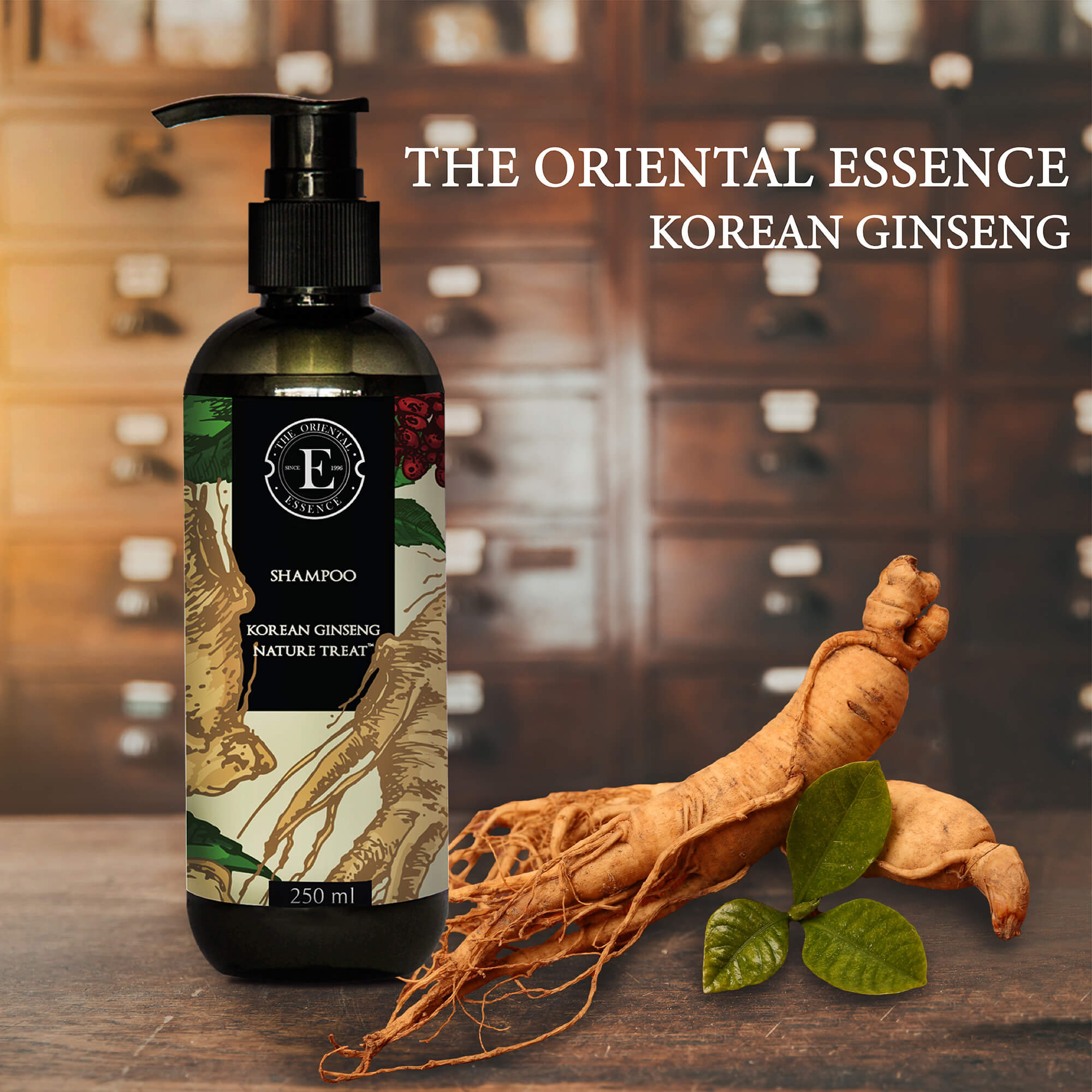 The Oriental Essence Korean Ginseng Shampoo