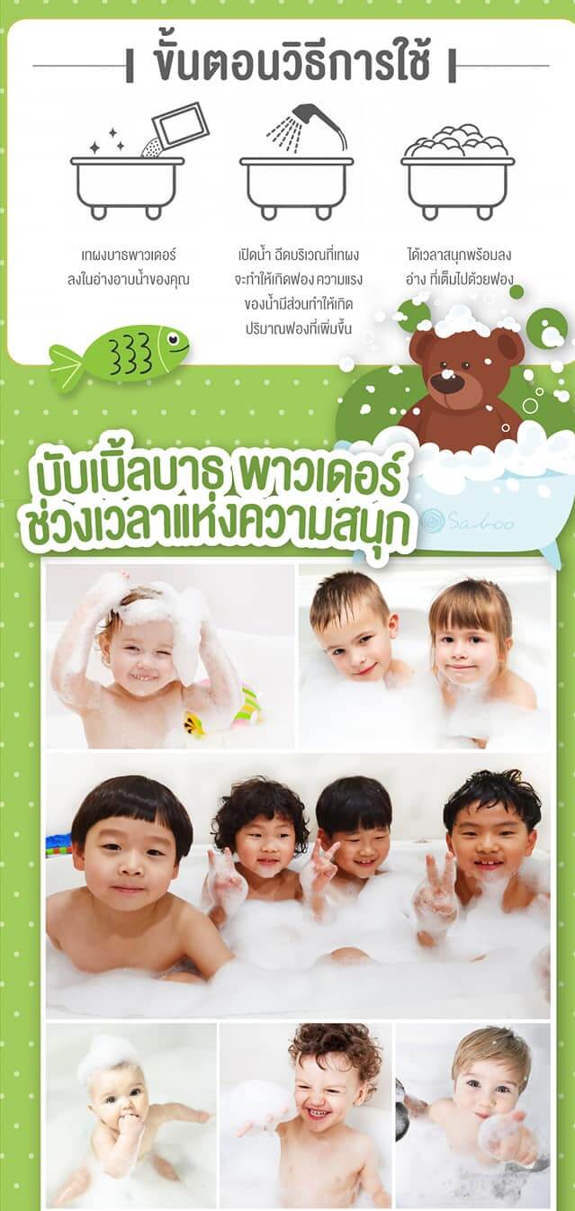 Saboo Thailand,Bath Powder,Saboo Bath Powder,ผงฟอง,ฟอง,แช่ตัว,บาธบอม,ผงแช่ตัว