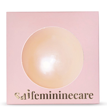 Saifemininecare Sainipples #Peach Cake 1 คู่/กล่อง ซิลิโคนแปะจุกนม รุ่นไร้กาวติดแน่นอยู่ทนกันน้ำกันเหงื่อ ไว้ใส่กันโป๊หรือใช้ในวันที่คุณไม่อยากใส่เสื้อใน