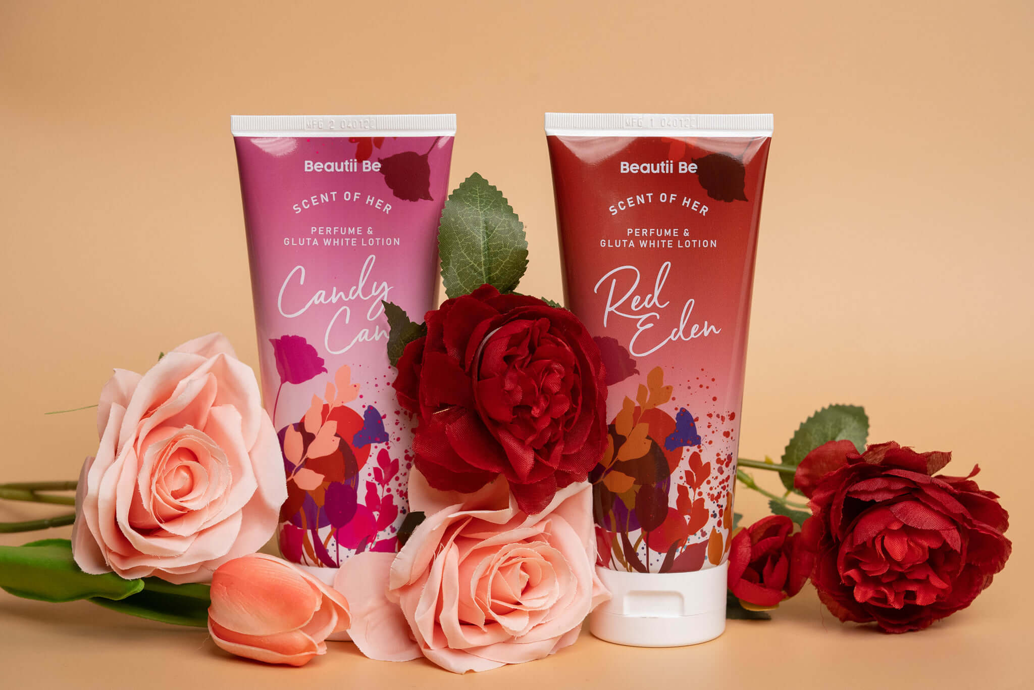 Beautii Be,Beautii Be Candy Cane Scent Of Her Perfume And Gluta White Lotion , Candy Cane,Beautii Be,โลชั่นน้ำหอม,Lotion, โลชั่น
