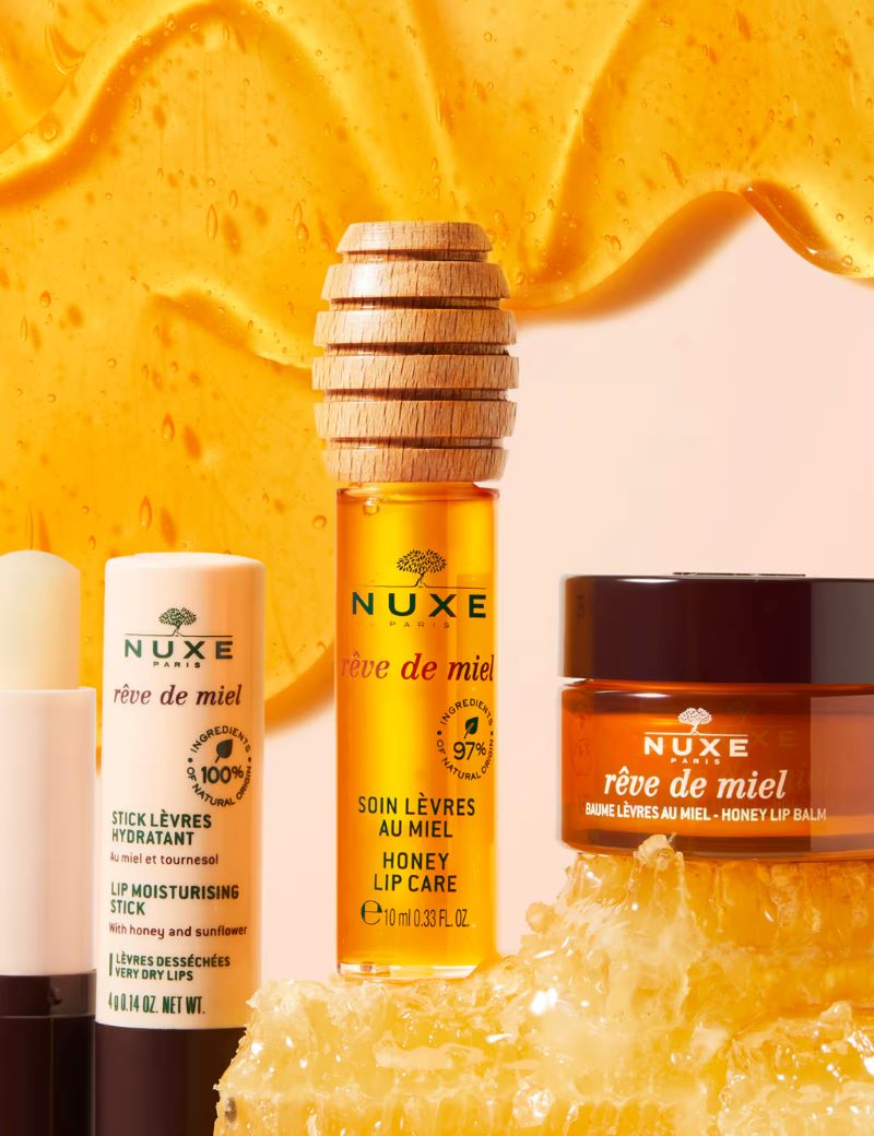 NUXE Reve De Miel Lip Moisturizing Stick 4 g , NUXE , Lip , ลิป NUXE , NUXE ลิปบาล์ม,  Lip Moisturizing Stick , NUXE ลิปบาล์ม ราคา , NUXE ลิปบาล์ม รีวิว