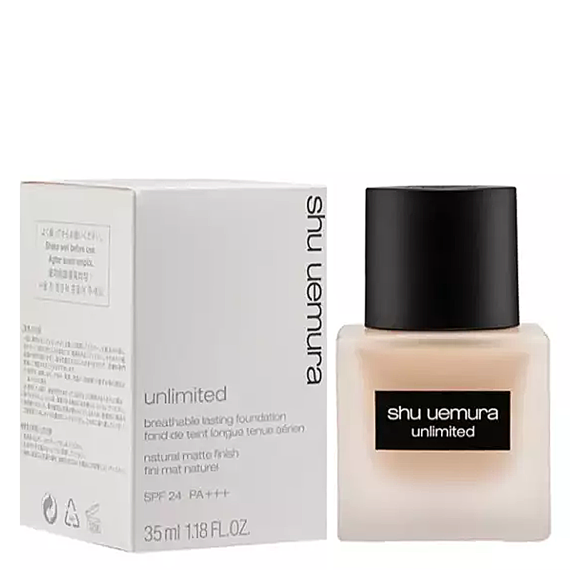 Shu Uemura Unlimited Breathable Lasting Foundation SPF24 PA+++ 5ml #584 , Shu Uemura , รองพื้น SHU UEMURA  ,  ชู อูเอมูระ  ,รองพื้น shu uemura สี, รองพื้น SHU UEMURA ราคา , รองพื้น shu uemura ซื้อที่ไหน