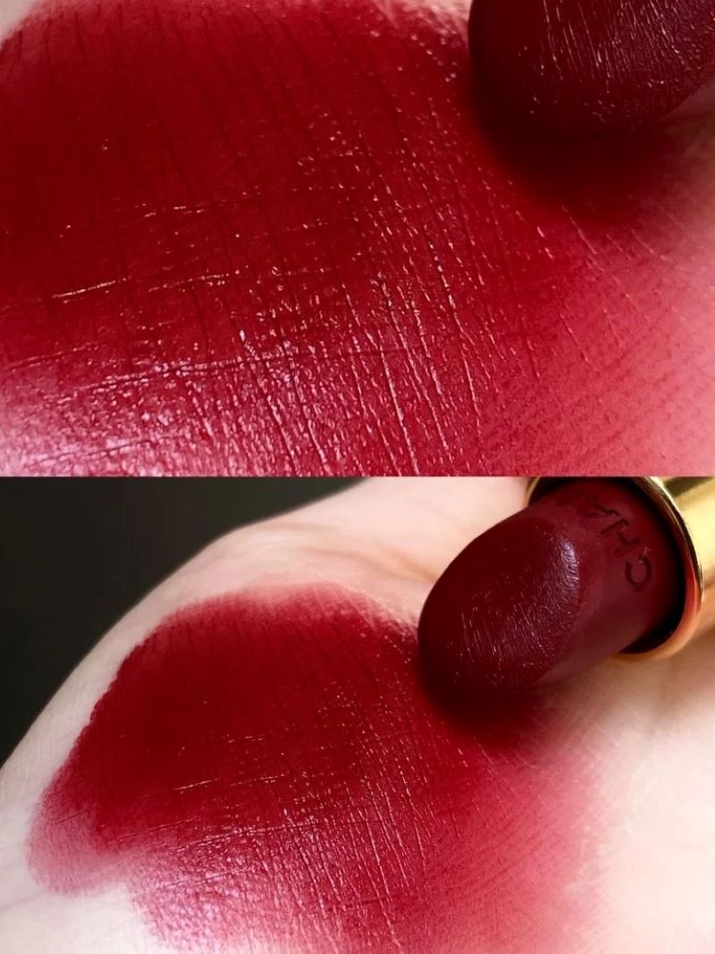 CHANEL Rouge Allure Velvet 1g #58 Rouge Vie, ลิป CHANEL ,chanel rouge allure velvet สีไหนสวย,ลิป chanel rouge allure velvet รีวิว , CHANEL ROUGE ALLURE VELVET matte lipstick ,CHANEL ROUGE ALLURE VELVET 58 , ลิปสติกเนื้อแมตต์ 58