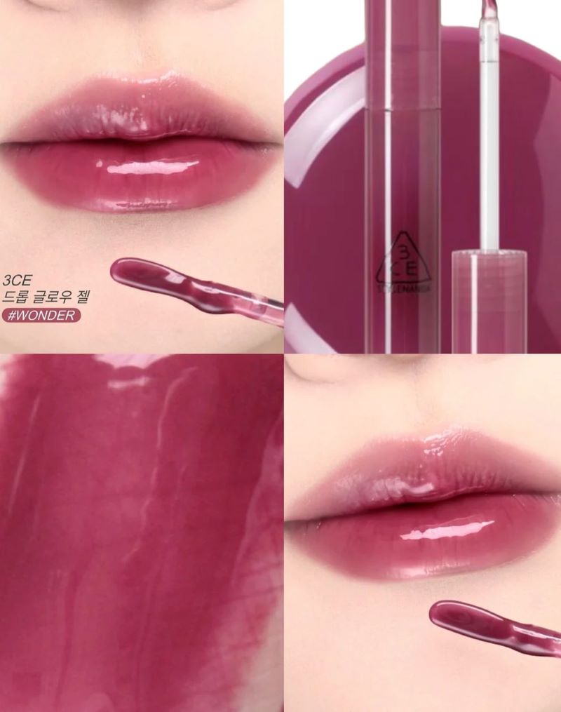 3CE Drop Glow Gel 3.8g #Wonder,3CE Drop Glow Gel ราคา , 3CE Drop Glow Gel รีวิว , 3CE Drop Glow Gel สีฮิต , 3CE Drop Glow Gel สีไหนสวย , ลิปเกาหลี