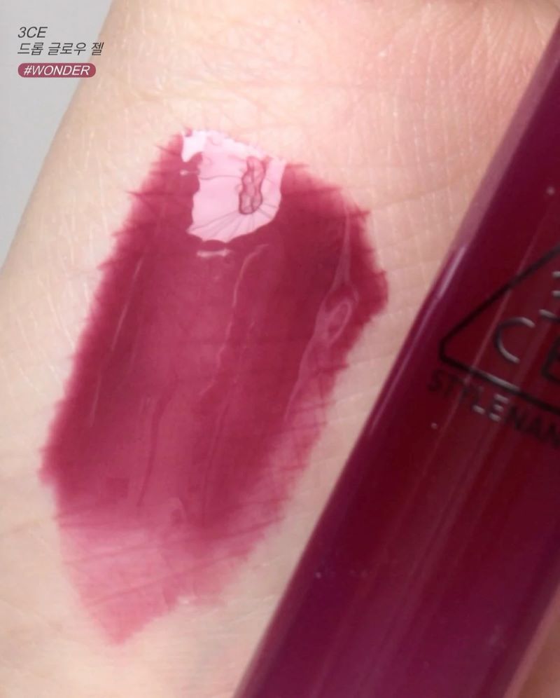3CE Drop Glow Gel 3.8g #Wonder,3CE Drop Glow Gel ราคา , 3CE Drop Glow Gel รีวิว , 3CE Drop Glow Gel สีฮิต , 3CE Drop Glow Gel สีไหนสวย , ลิปเกาหลี
