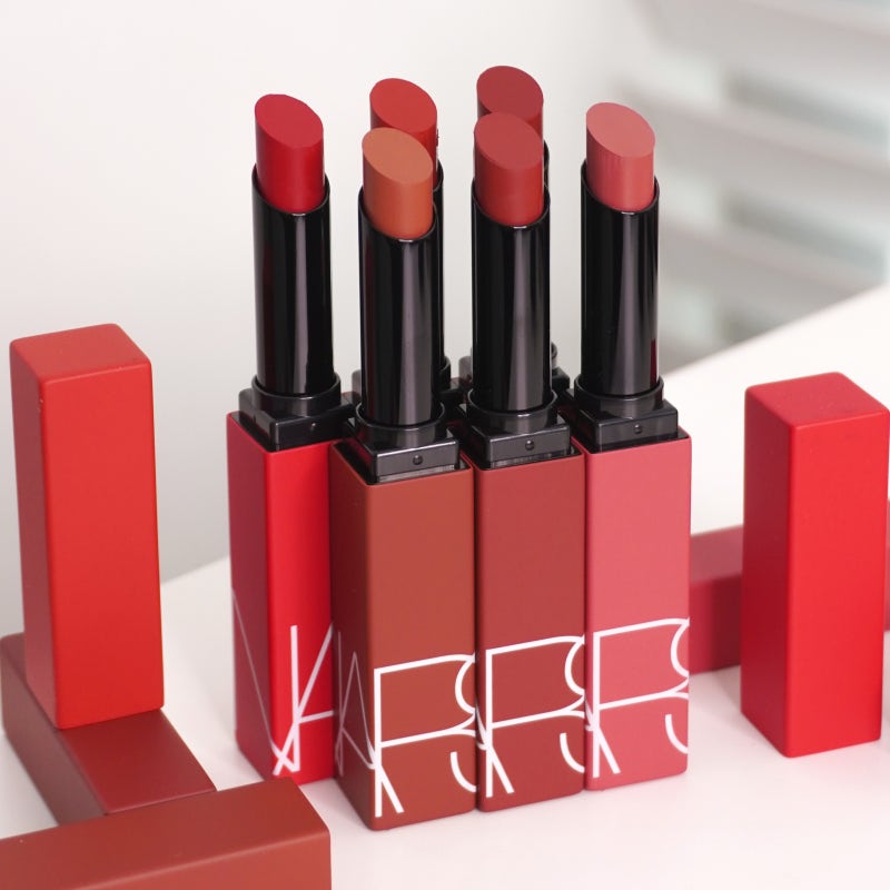 NARS Powermatte Lipstick 0.8g #132 Dragon Girl , NARS Powermatte Lipstick, NARS Powermatte Lipstick, ลิปสติก nars,รีวิว NARS Powermatte Lipstick