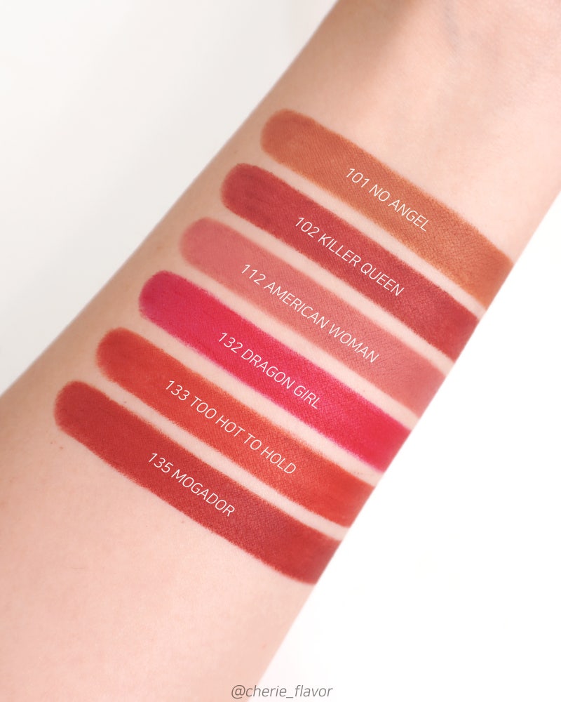 NARS Powermatte Lipstick 0.8g #132 Dragon Girl , NARS Powermatte Lipstick, NARS Powermatte Lipstick, ลิปสติก nars,รีวิว NARS Powermatte Lipstick