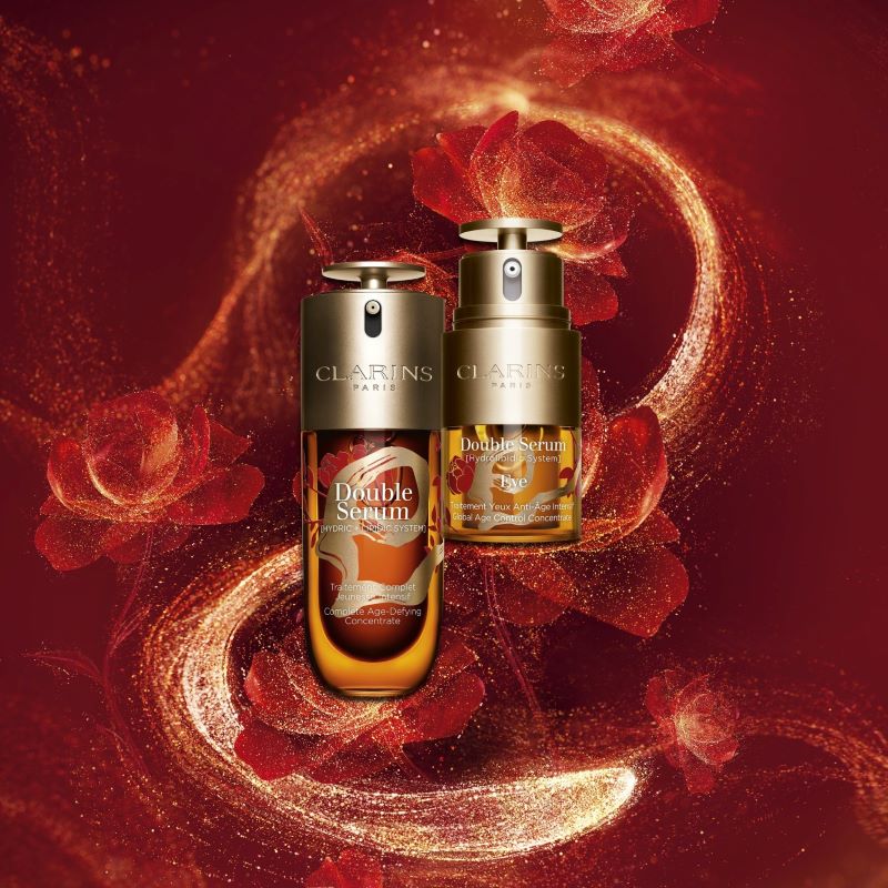 Clarins Double Serum 75ml (Year of the Snake Edition) ,Clarins Double Serum ,Double Serum Lunar New Year Edition, Clarins Double Serum ราคา , Clarins Double Serum รีวิว , Clarins Double Serum CNY , Chinese New Year Limited Edition ซื้อ